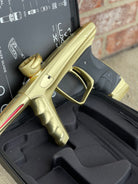 Used DLX Luxe X Paintball Gun - Dust Gold / Polished Gold