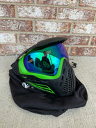 Used Virtue Vio Ascend Paintball Mask- Lime Emerald