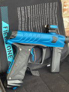 Used Field One Force Paintball Gun - Dust Blue with Full Acculock Barrel Kit