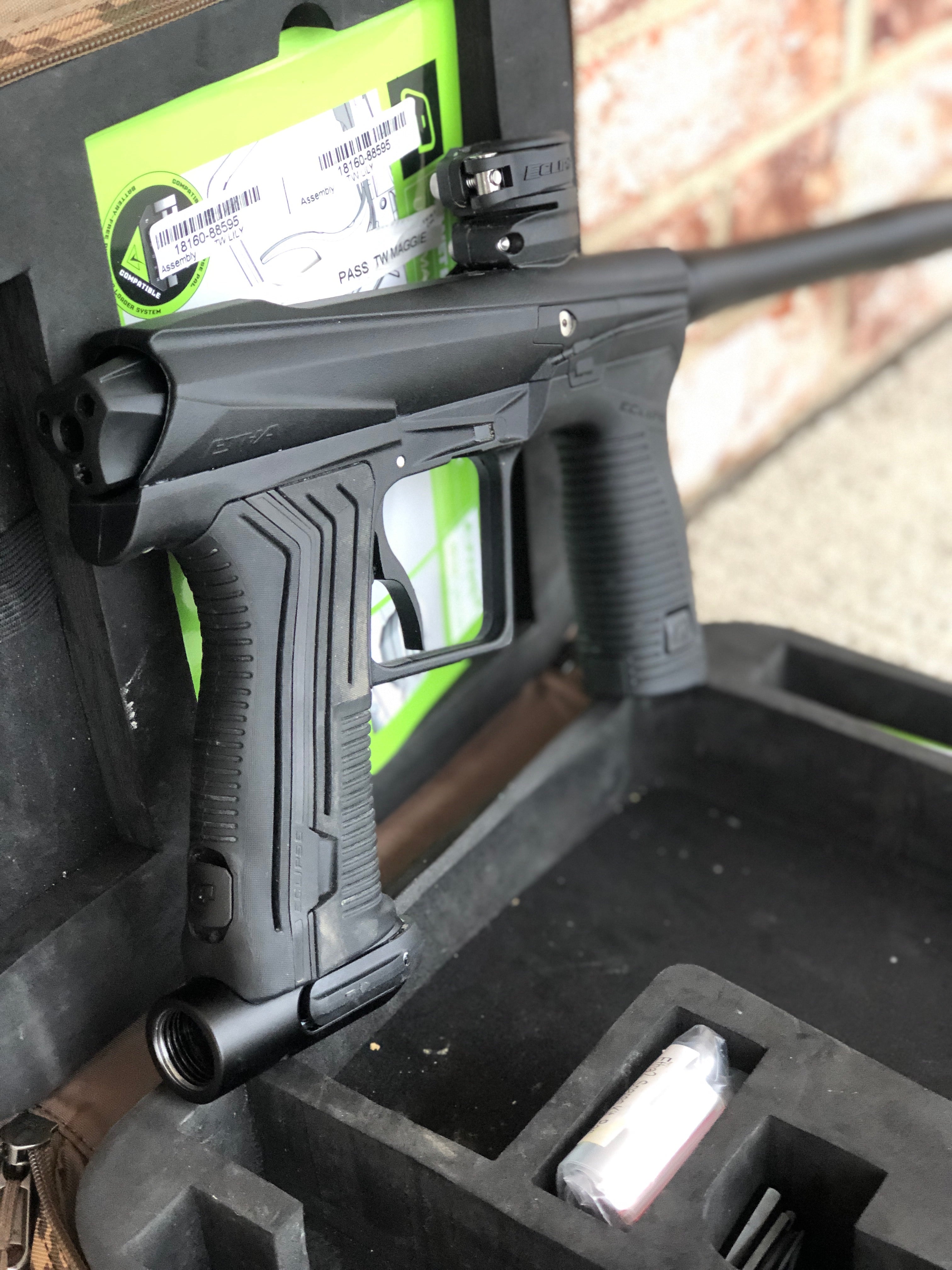 Used Eclipse Etha 2 Paintball Gun Black