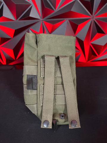 Used Paintball Tank Pouch - Army Green *will fit 48/3000*