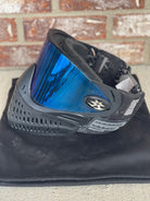 Used Empire E-Flex Paintball Mask- Black - Additional Lens and Extra Black Bottom