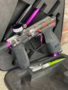 Used Planet Eclipse CS2 Paintball Gun - Dia De Los Muetros w/Infamous Deuce Trigger and Infamous Wave Spring