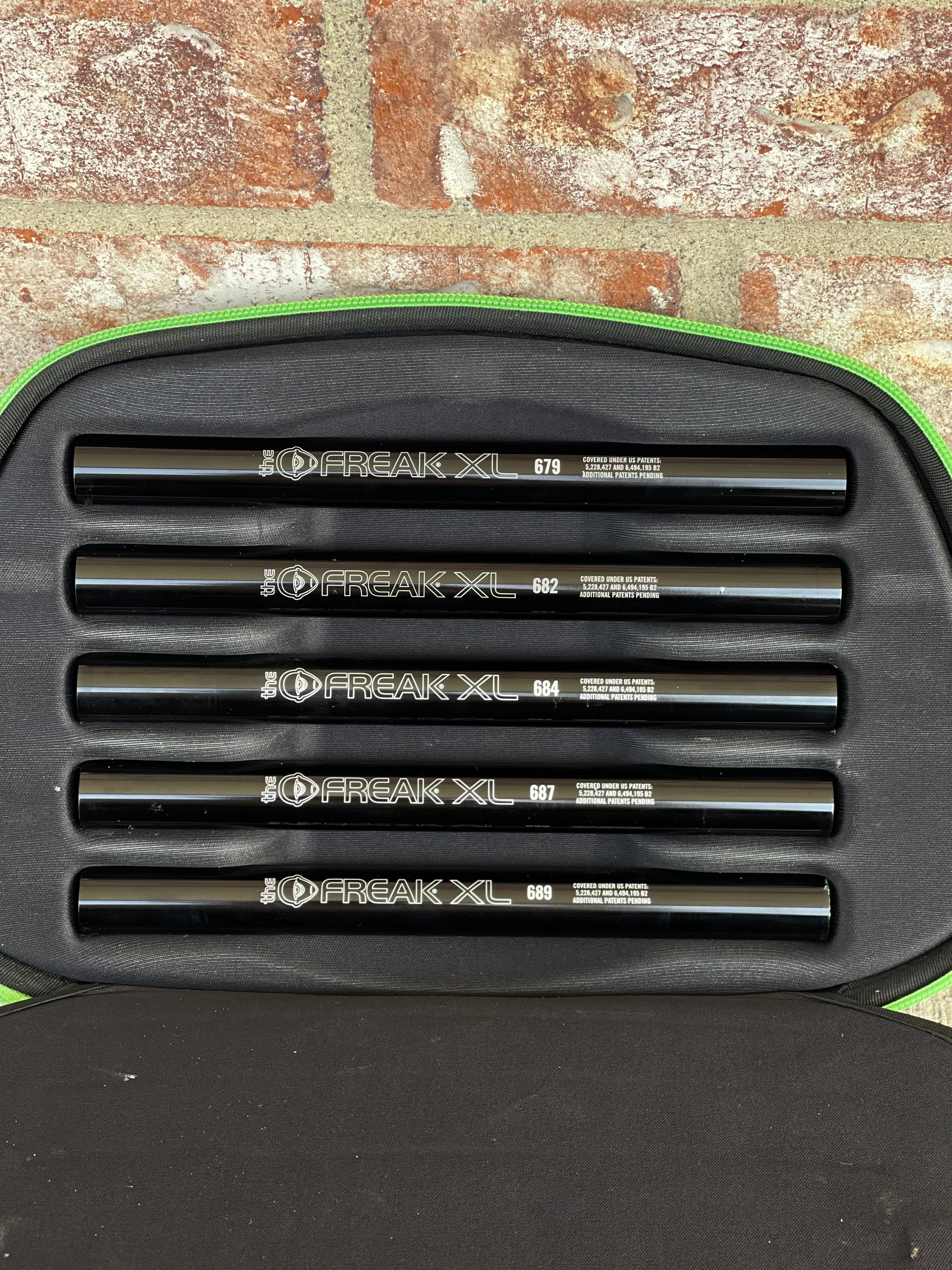 Used Freak XL Complete Boremaster Kit - ALL Black Inserts w/ Infamous Barrel Front and Infamous Barrel Back - Aluminum