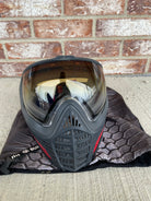 Used Virtue Vio Contour 2 Paintball Mask- Grey / Red