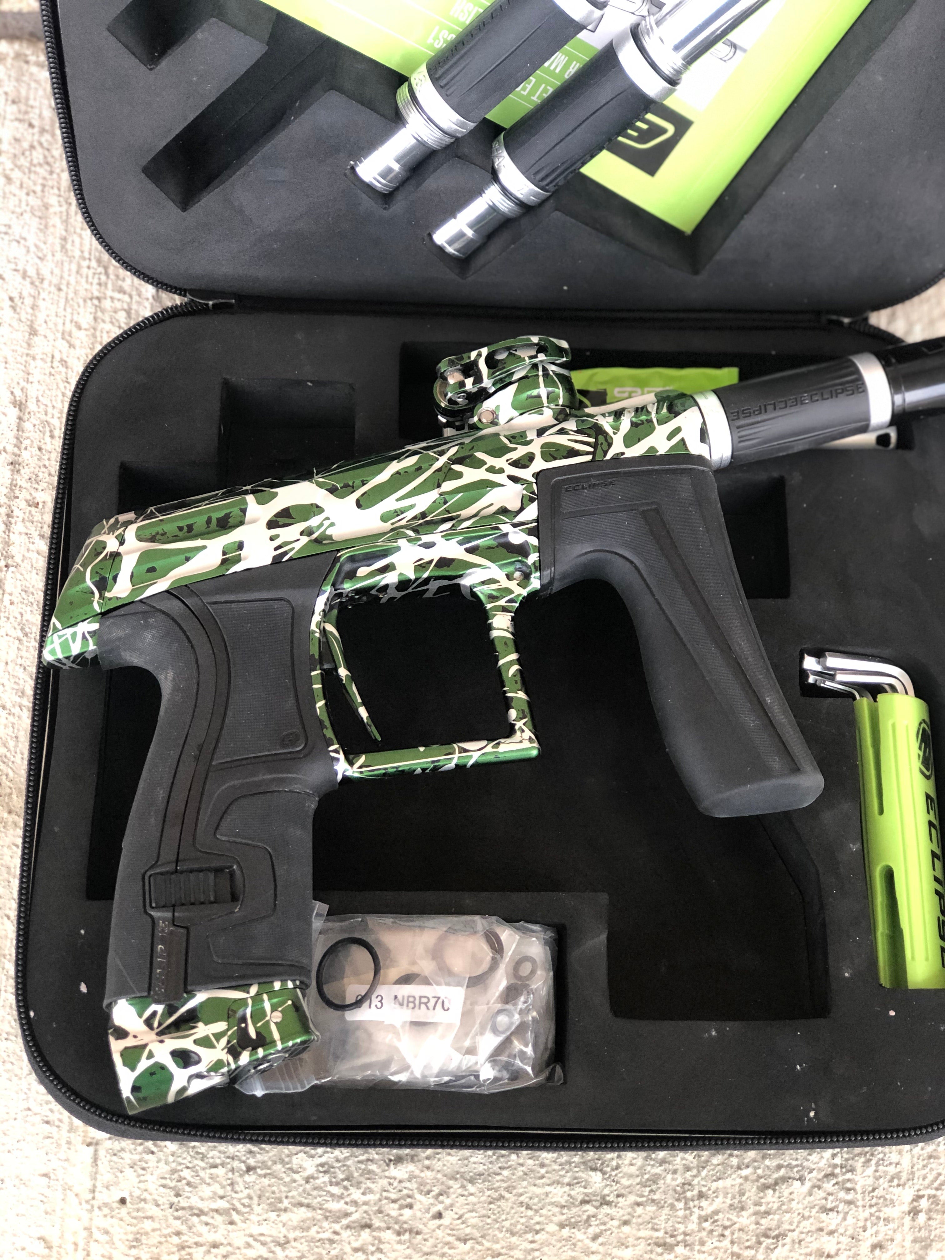 Used Planet Eclipse CS1.5 Paintball Gun- Bonzai Splash