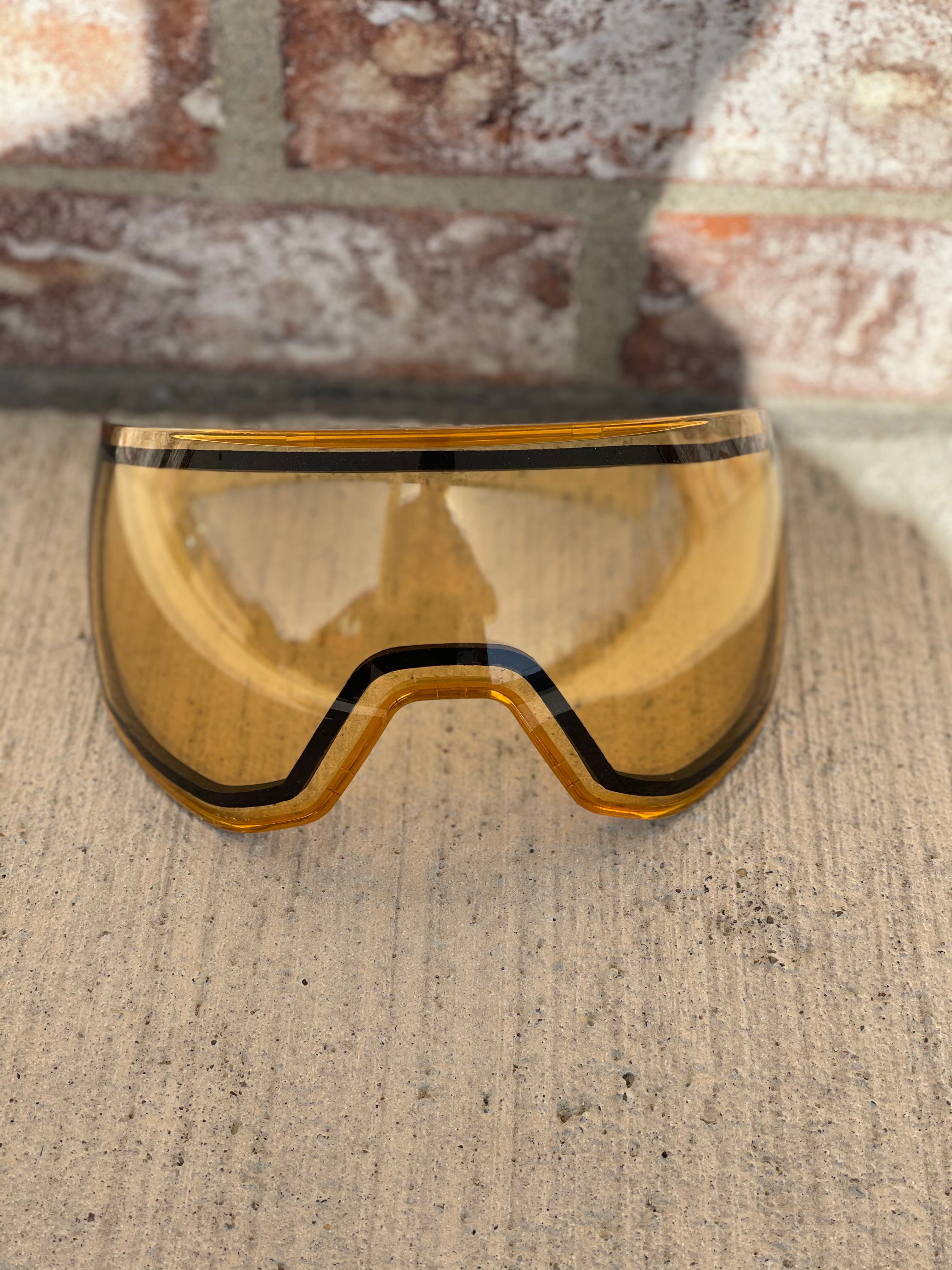 Used HK Army KLR Goggle - Black/Pink with Visor w/ 3 additional Lenses
