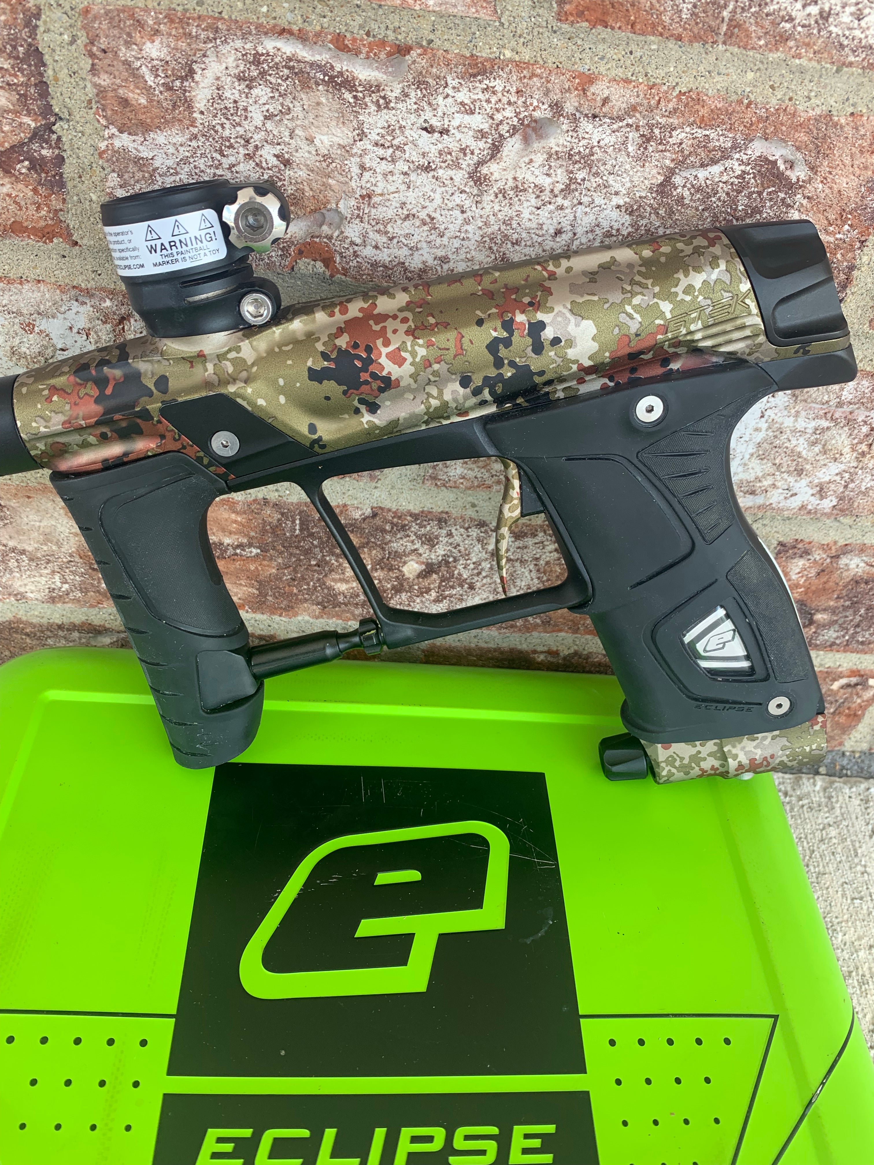 Planet Eclipse Gtek-160r Paintball Maker- Jungle Camo