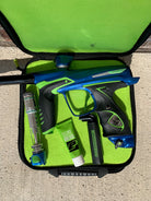 Used Dye DM14 Paintball Marker - Blue/Lime