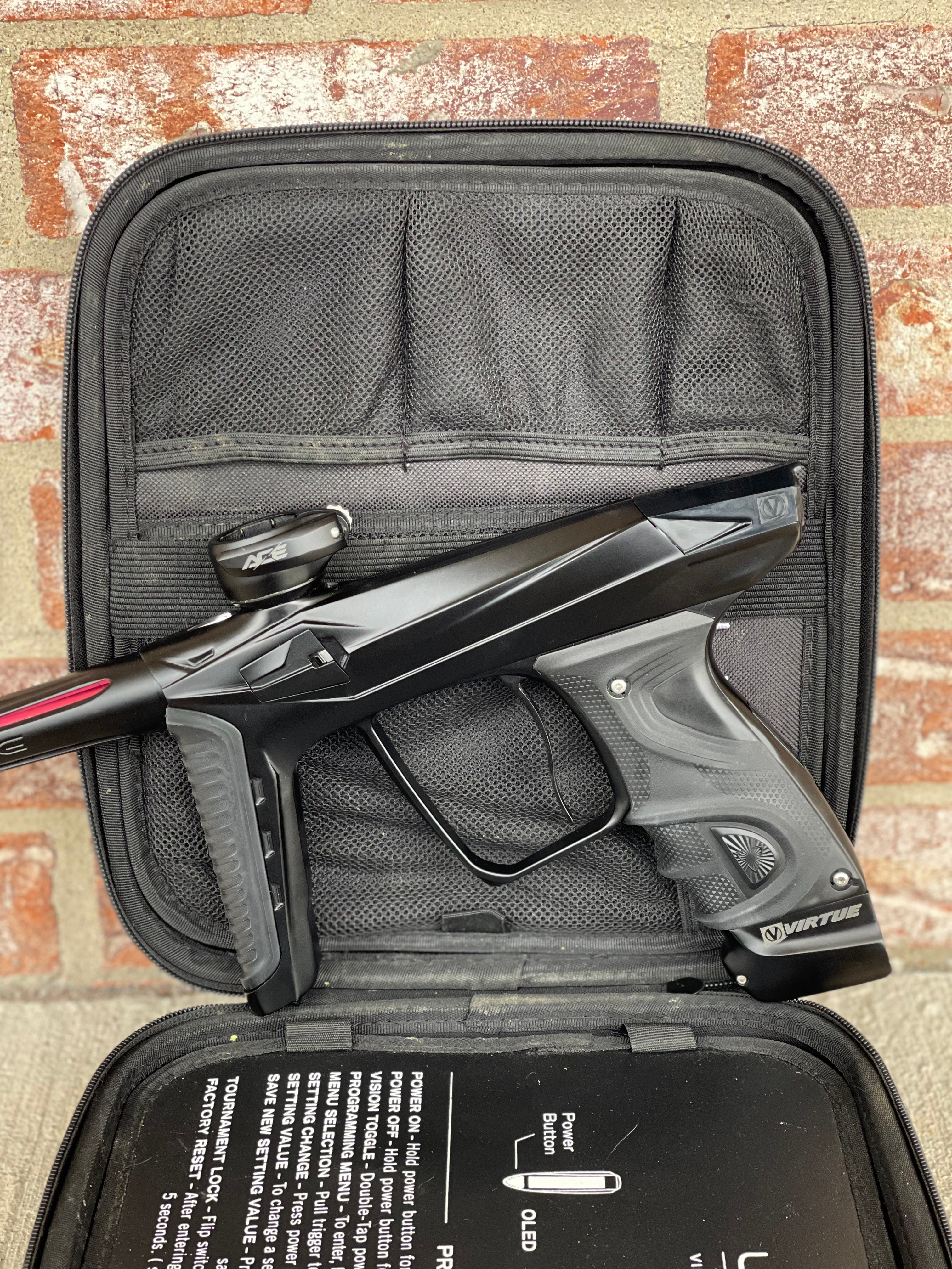 Used Virtue Luxe Ace Paintball Gun - Dust Black