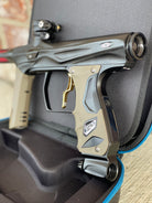 Used Shocker Amp Paintball Gun - Black w/ Gold Infamous Deuce Trigger