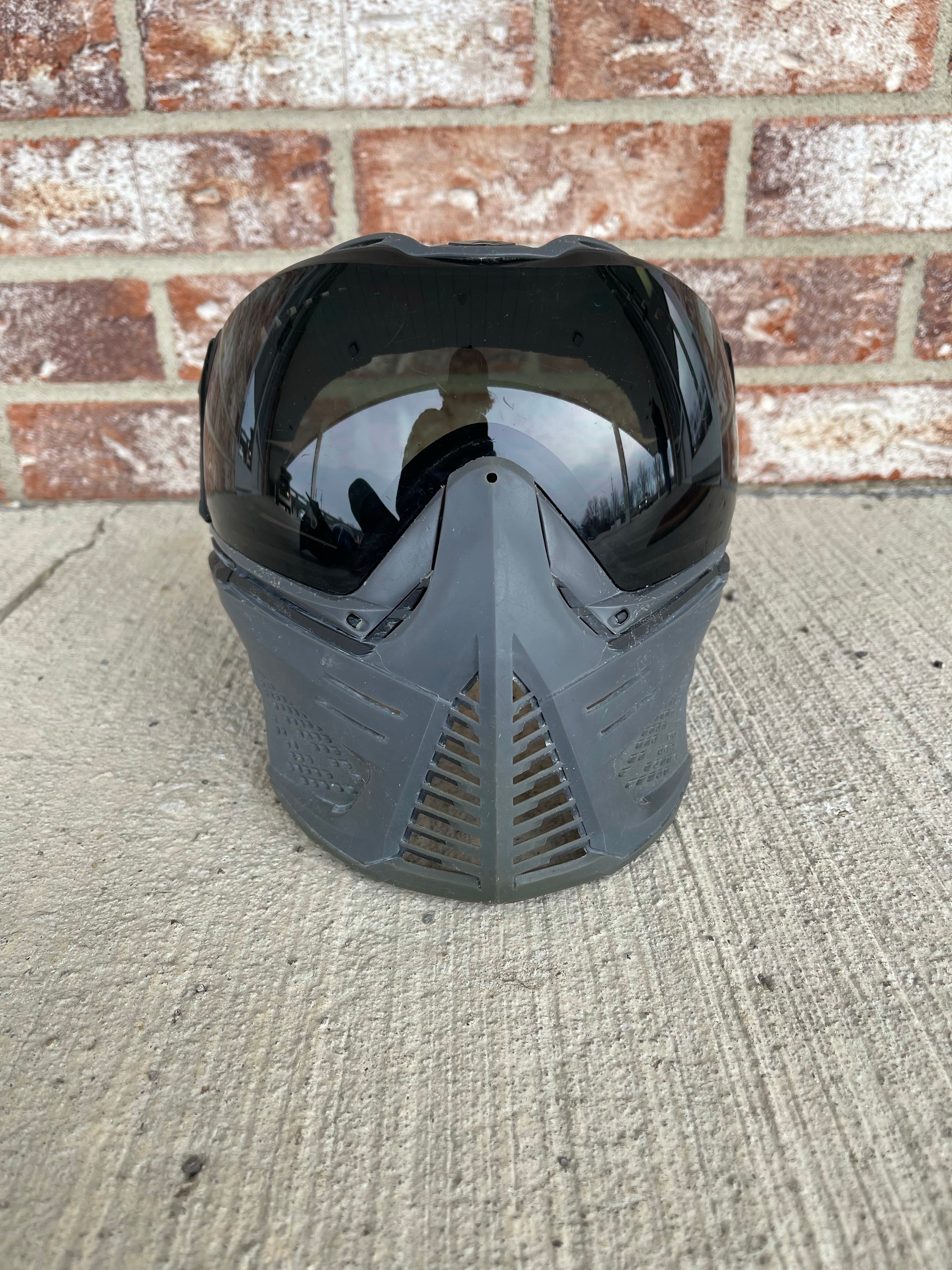 Used Push Unite Paintball Mask- Grey