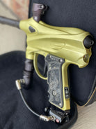 Used Dye DM4 Paintball Gun - Dust Yellow/Dust Black