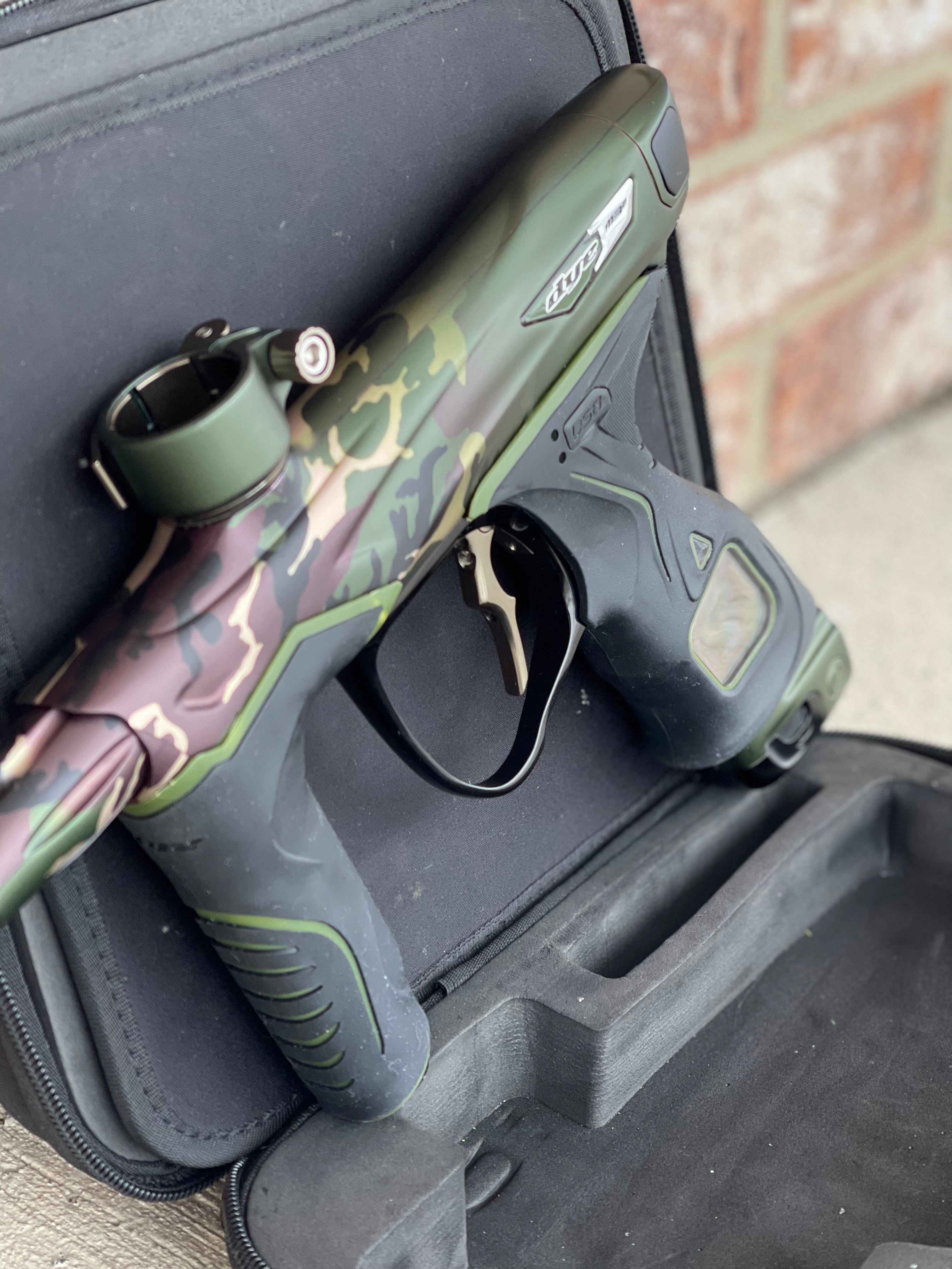 Used Dye M3+ Paintball Gun - PGA Woodland