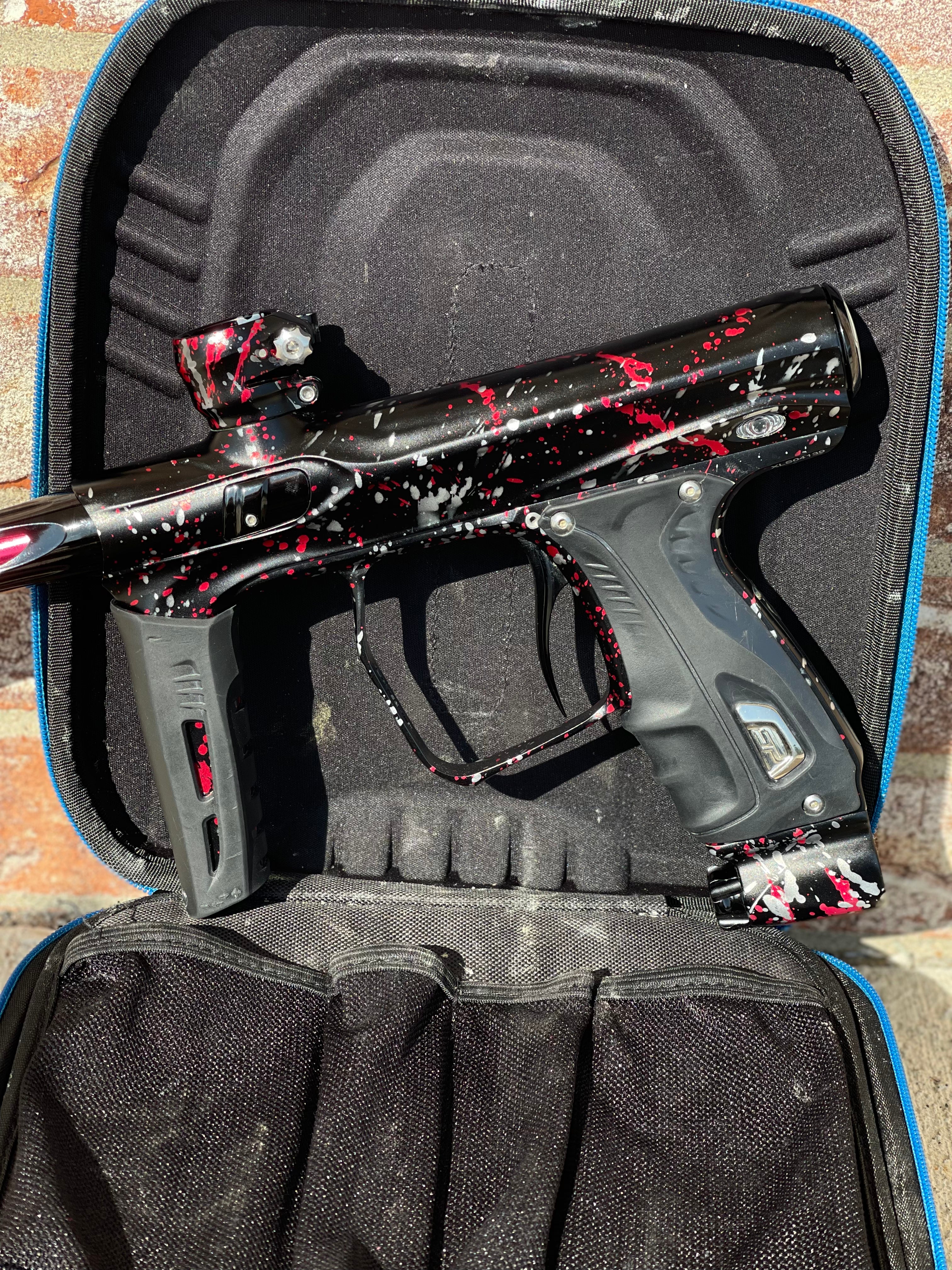 Used Shocker XLS Paintball Gun - Punishers Edition #27