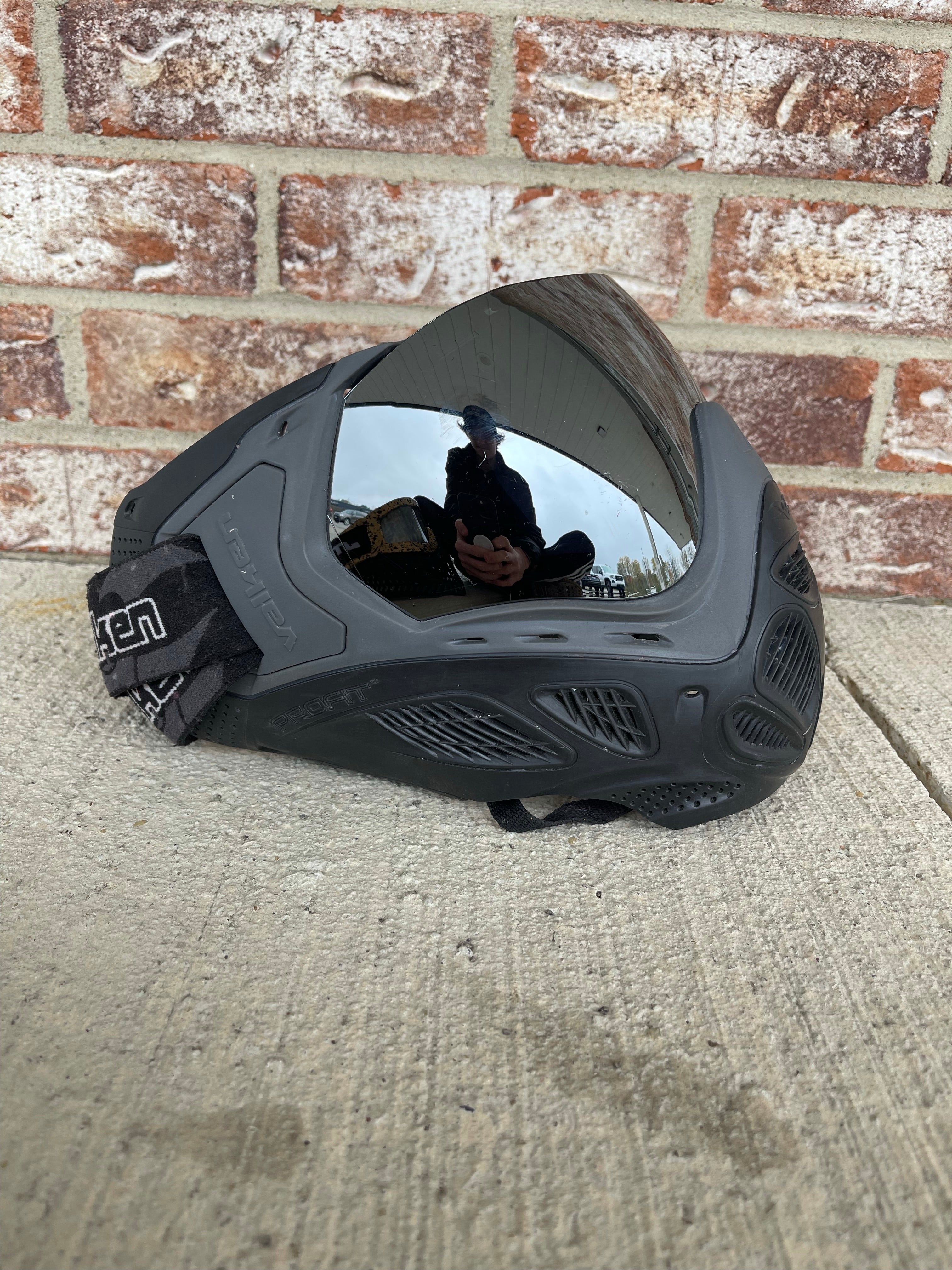 Used Valken Profit Paintball Mask - Black / Grey