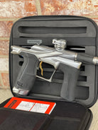 Used Planet Eclipse LV2 Paintball Gun - Gunmetal w/Infamous Deuce Trigger and 3 s63 Inserts