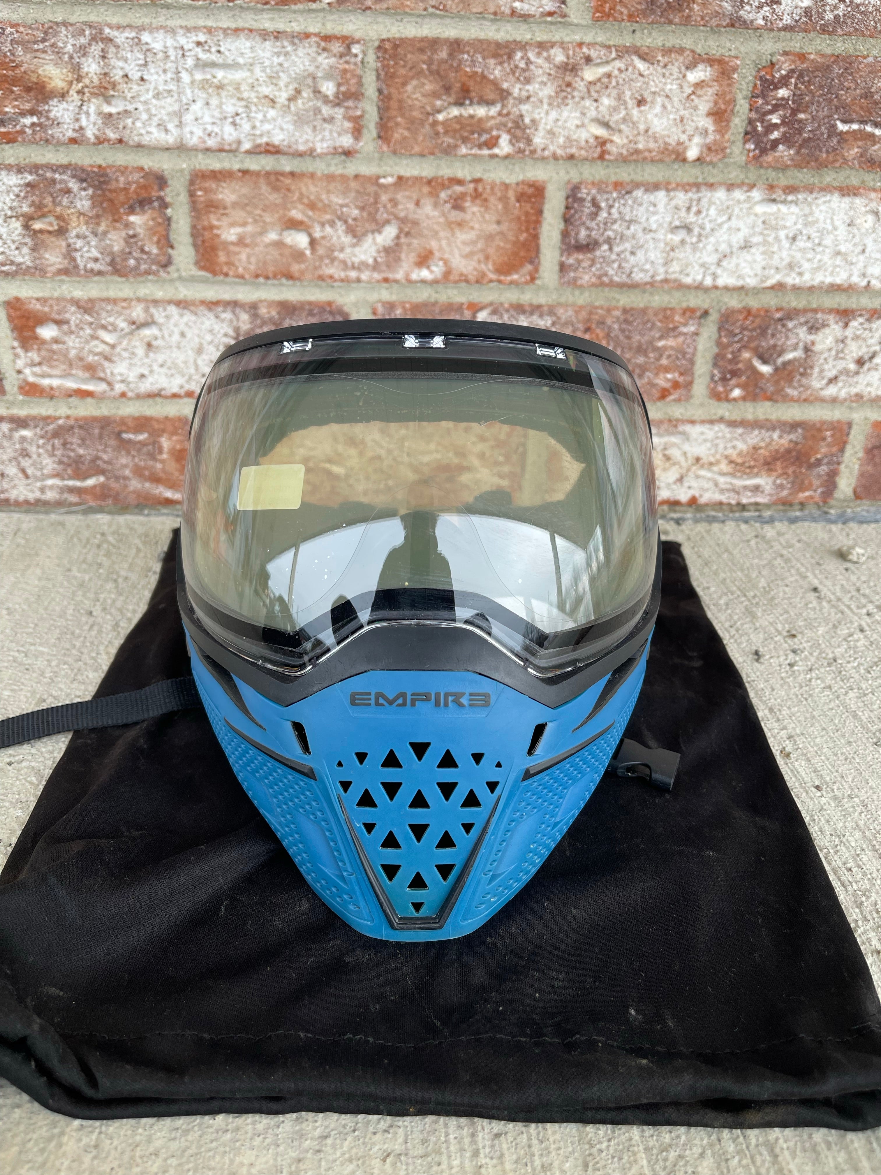 Used Empire EVS Paintball Mask - Blue / Black