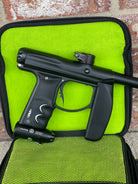 Used Empire Axe Paintball Gun - Black w/ Low rise Feedneck & Exalt Case