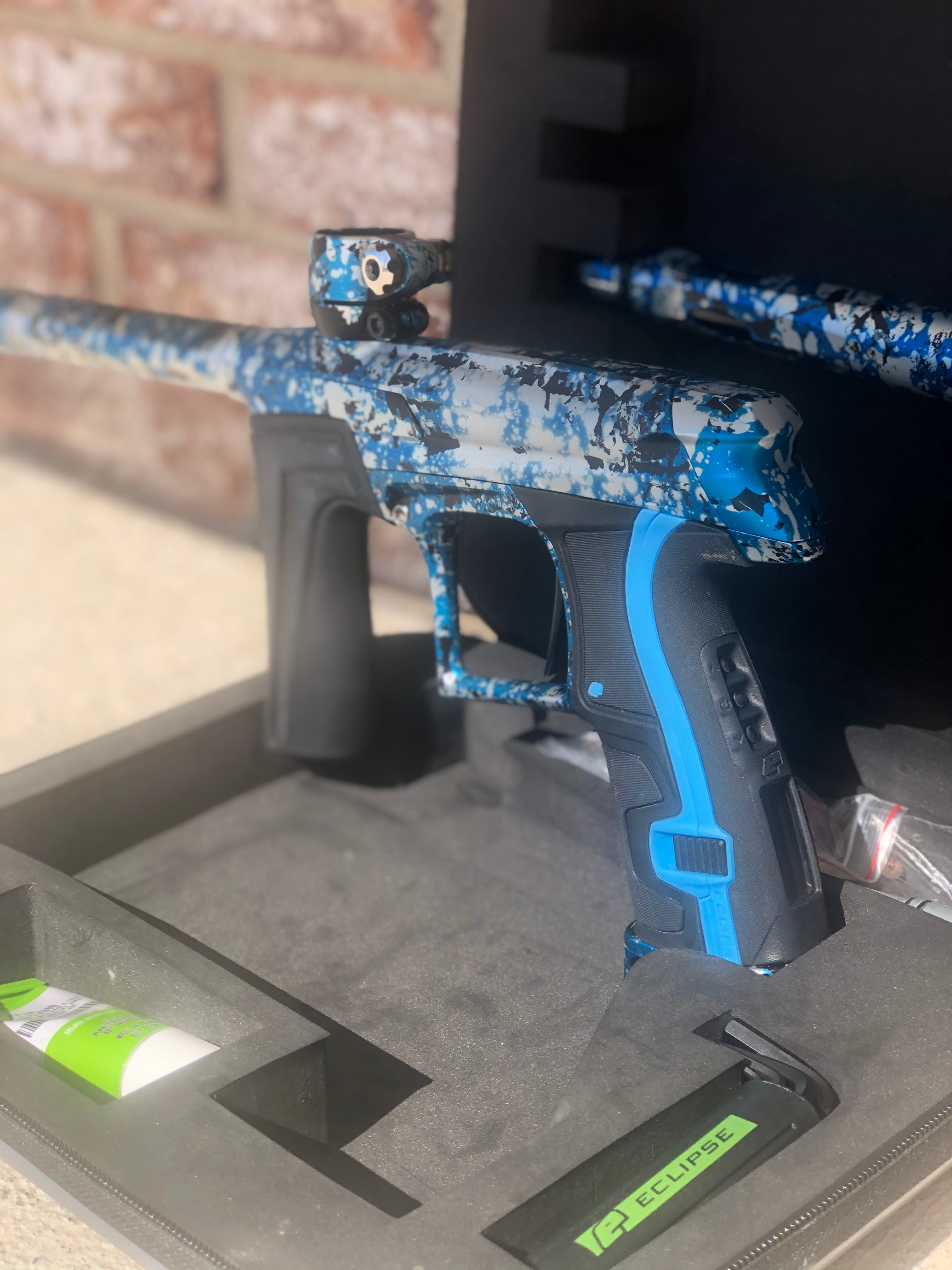 Used Planet Eclipse Cs1 Paintball Gun - Ice Splash