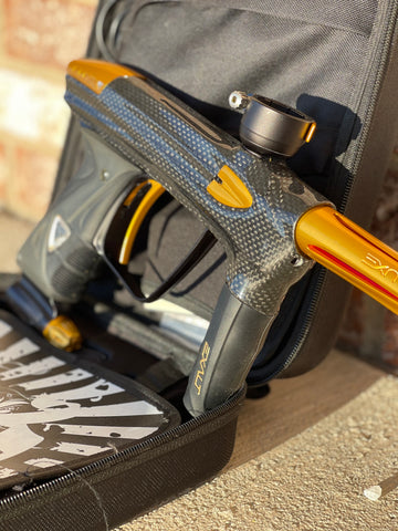 Used DLX Luxe 2.0 Oled Paintball Gun - Carbon / Gold