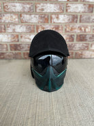 Used Push Unite Paintball Mask - Black/Green with Hard Case