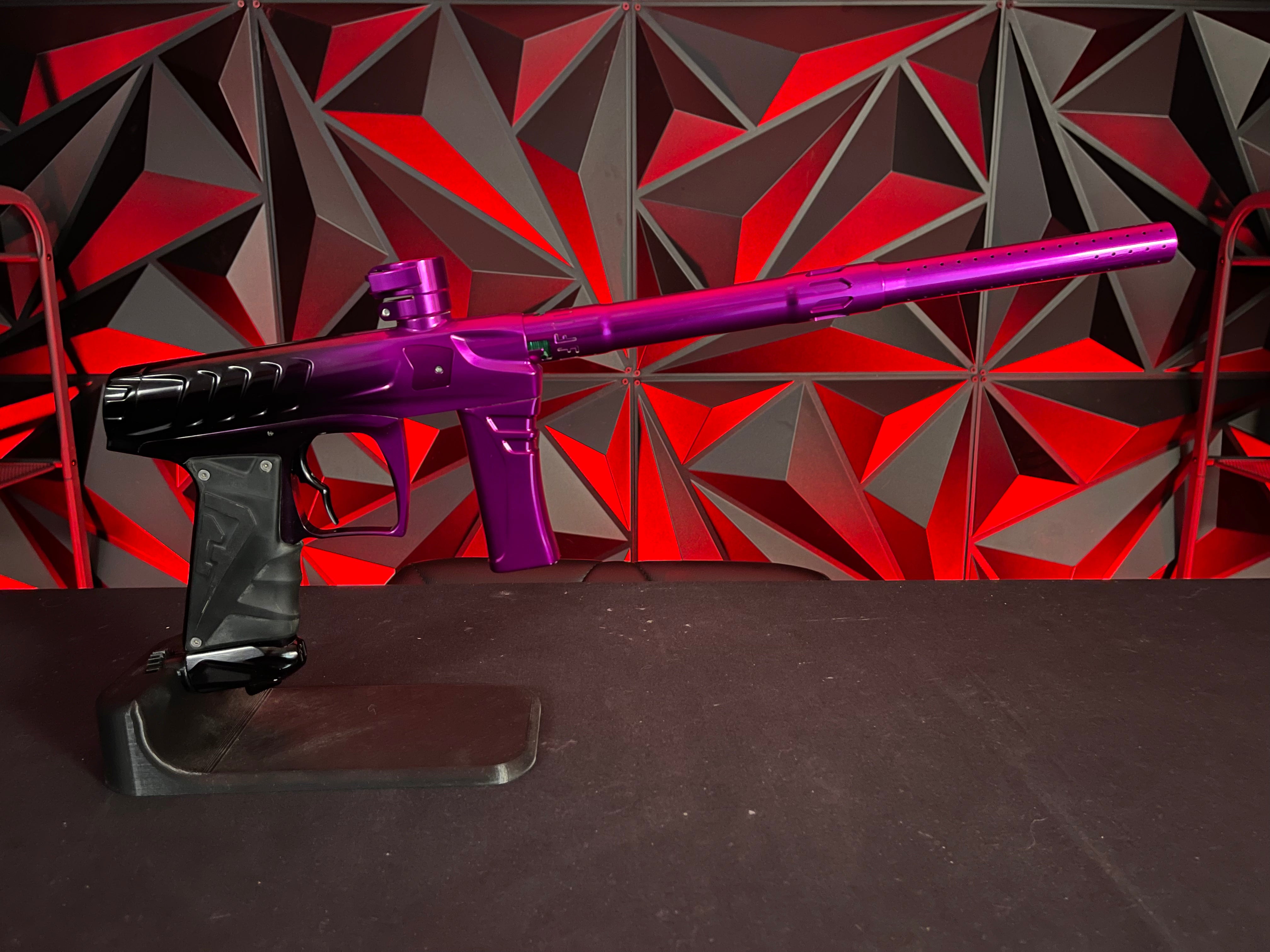 Used Field One Force Paintball Gun - LE Polished Purple/Black Fade