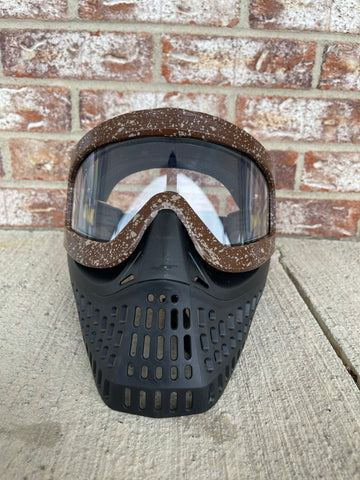Used JT Proflex X Paintball Mask - Black / Brown