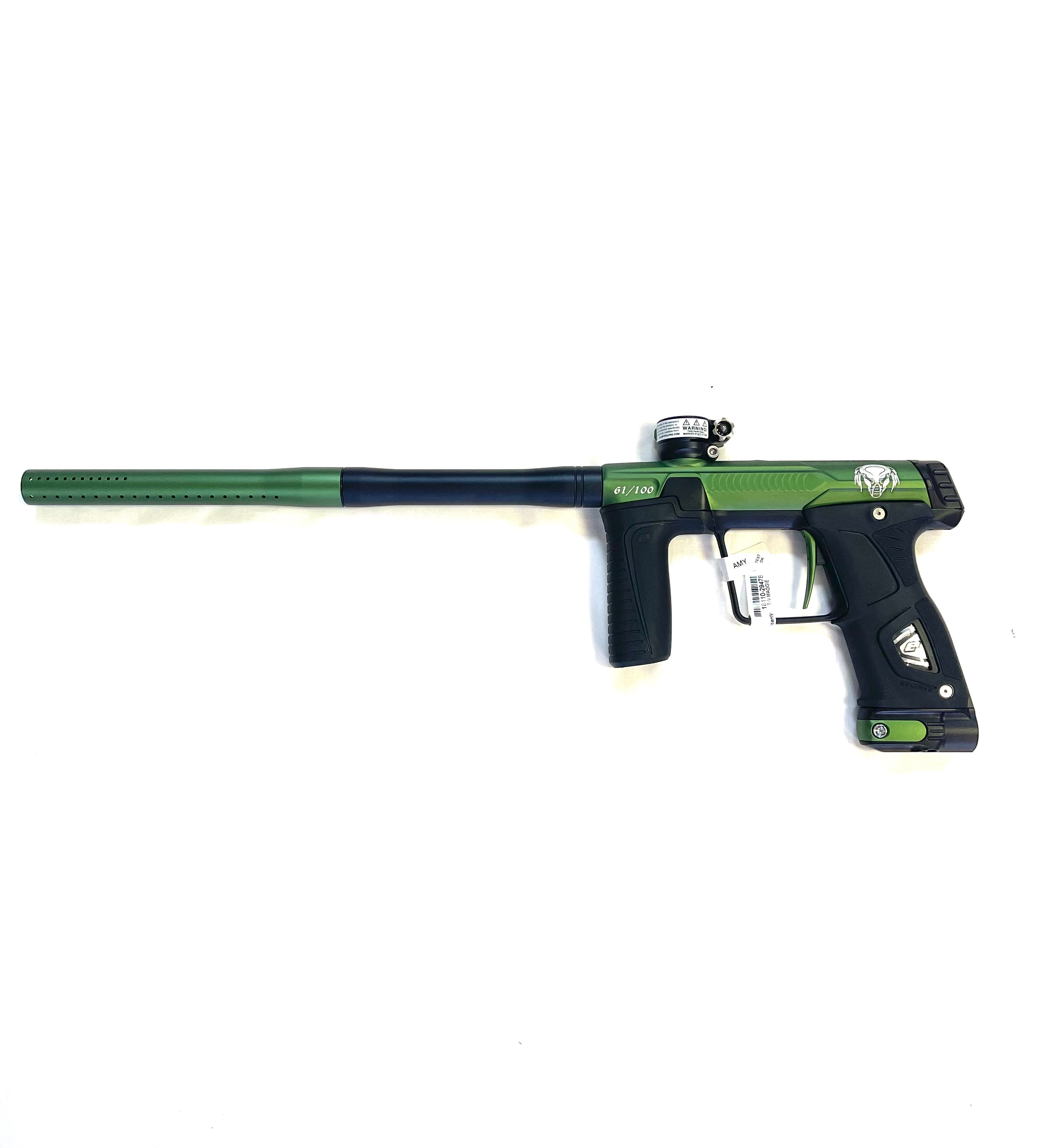 Planet Eclipse Gtek 170R Paintball Gun - LE Predator Green/Black Lazer (#61)