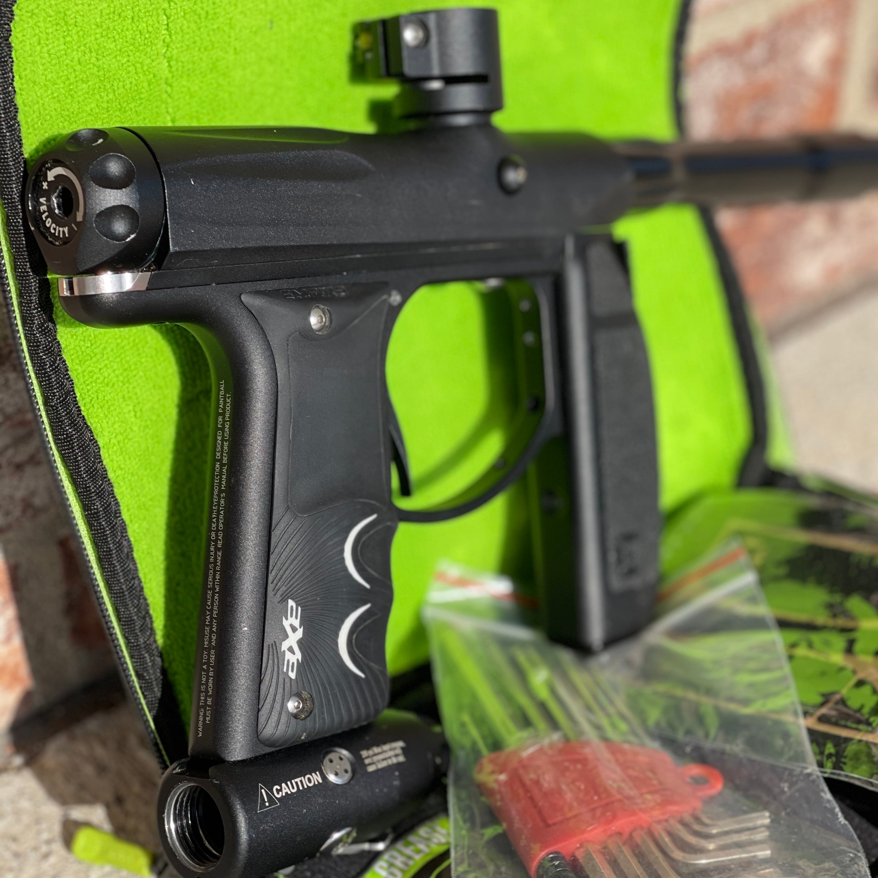Used Empire Axe Paintball Gun - Dust Black