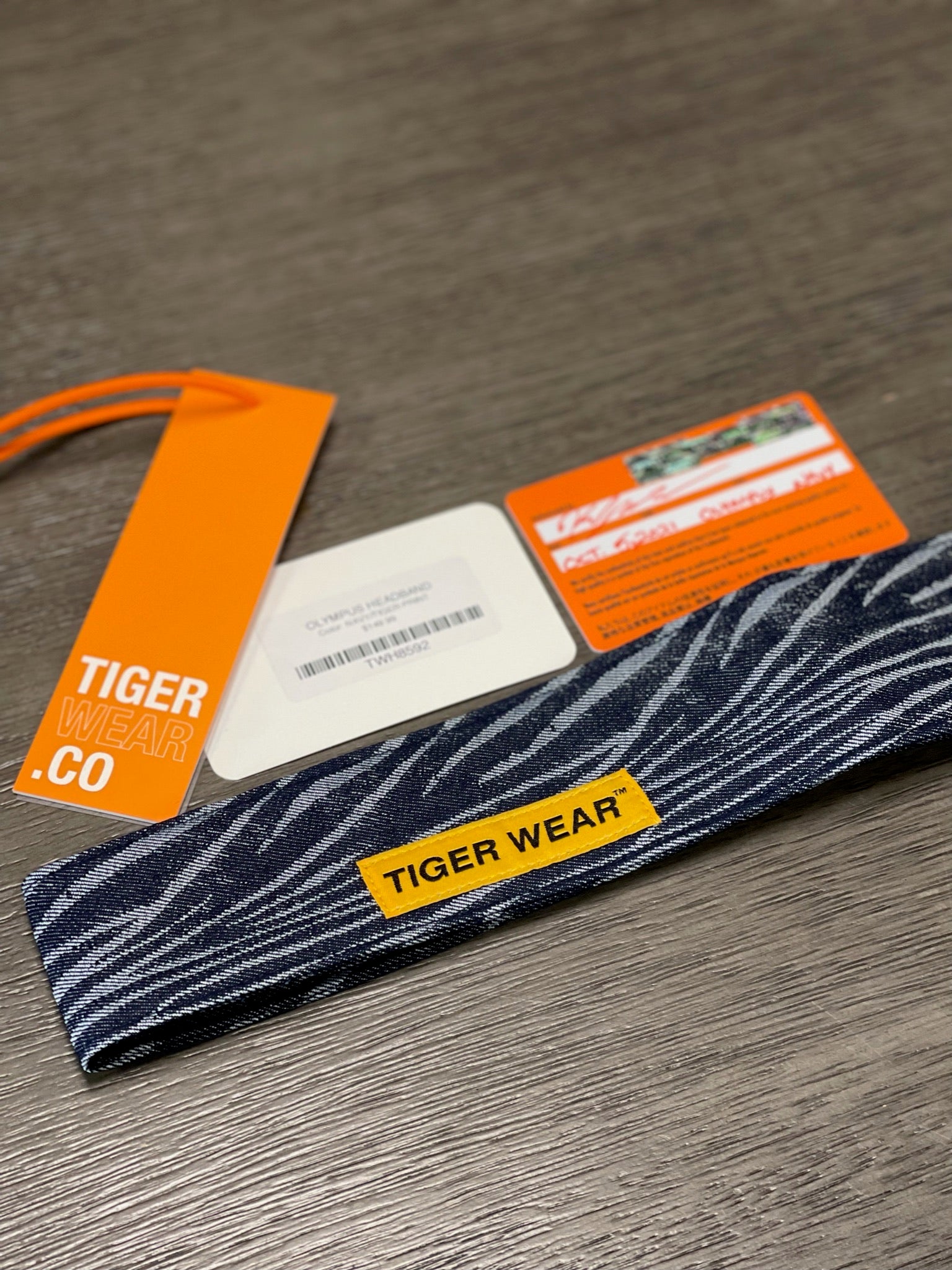 Tigerwear Co. Navy Olympus Headband