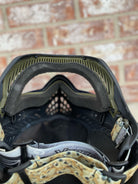 Used V-Force Grills Paintball Mask - Black - 2 lenses - Soft Goggle Bag - Visor - Extra Goggle Strap