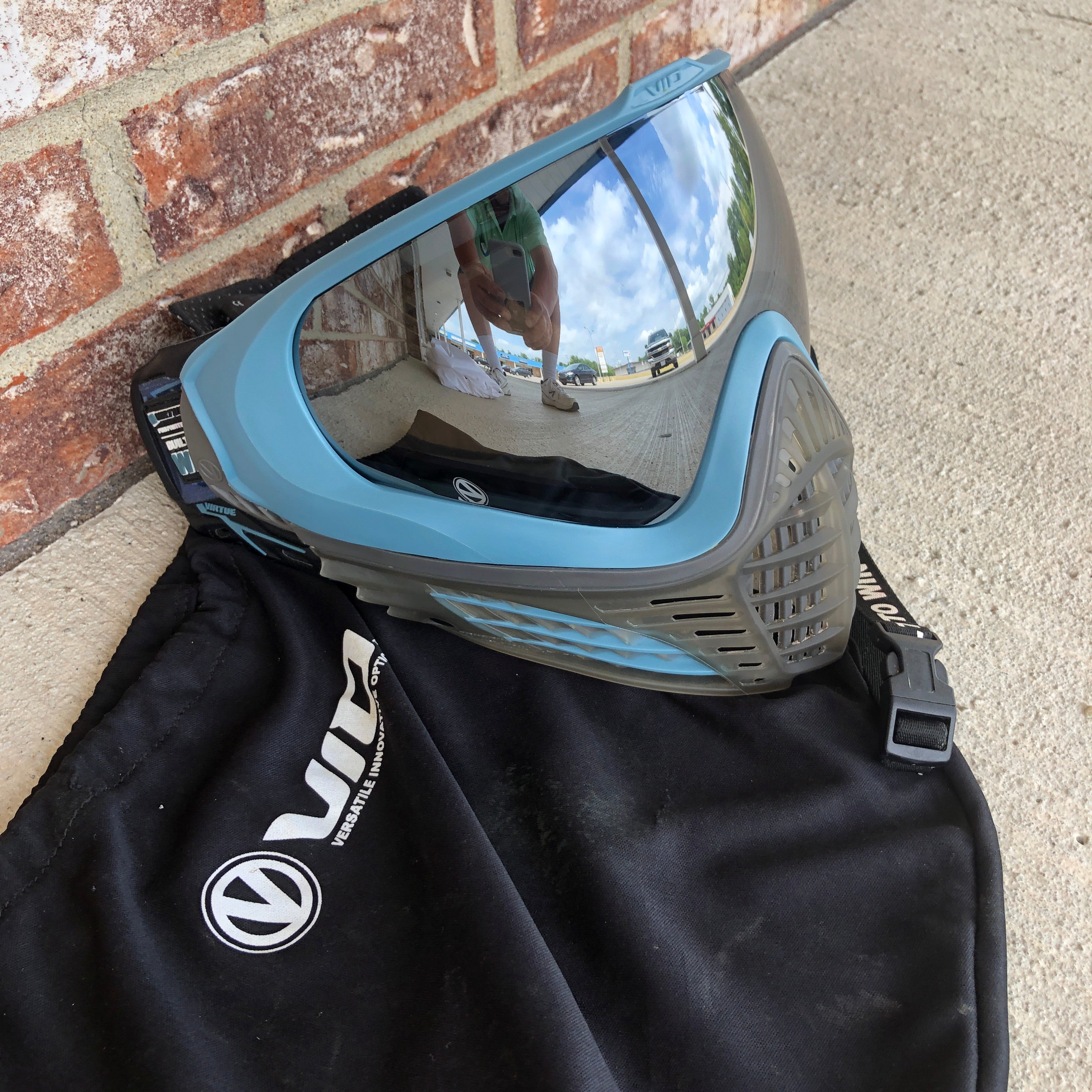 Used Virtue Contour 2 Paintball Mask - Slate Blue