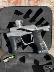 Used Planet Eclipse Lv1.5 Paintball Gun - Silver/Black (Stormtrooper) w/ LV1 ASA and Feedneck