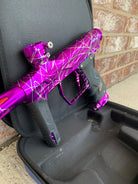 Used Shocker Amp Paintball Gun - Purple Splash