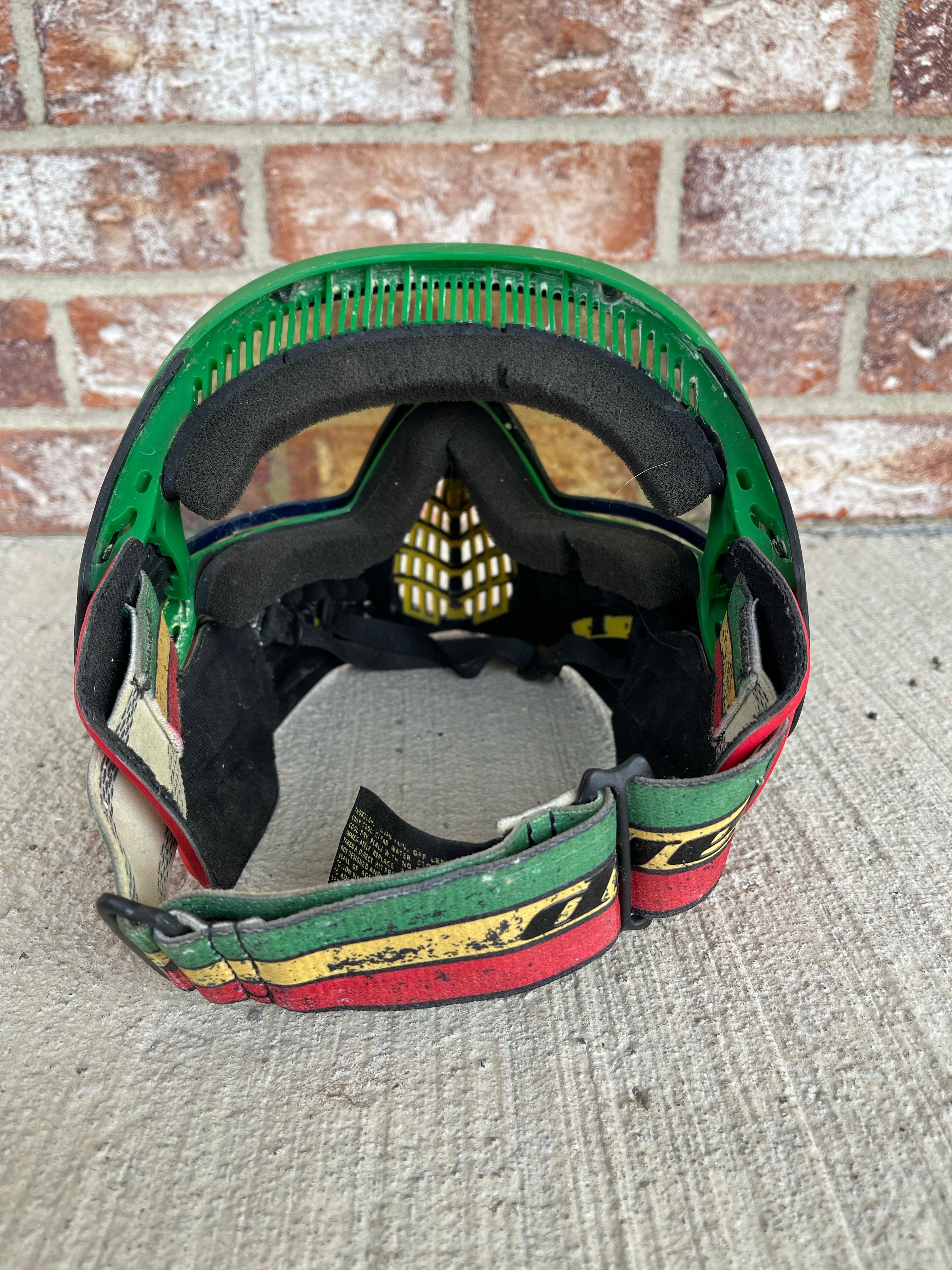 Used Dye I4 Paintball Goggle - Rasta