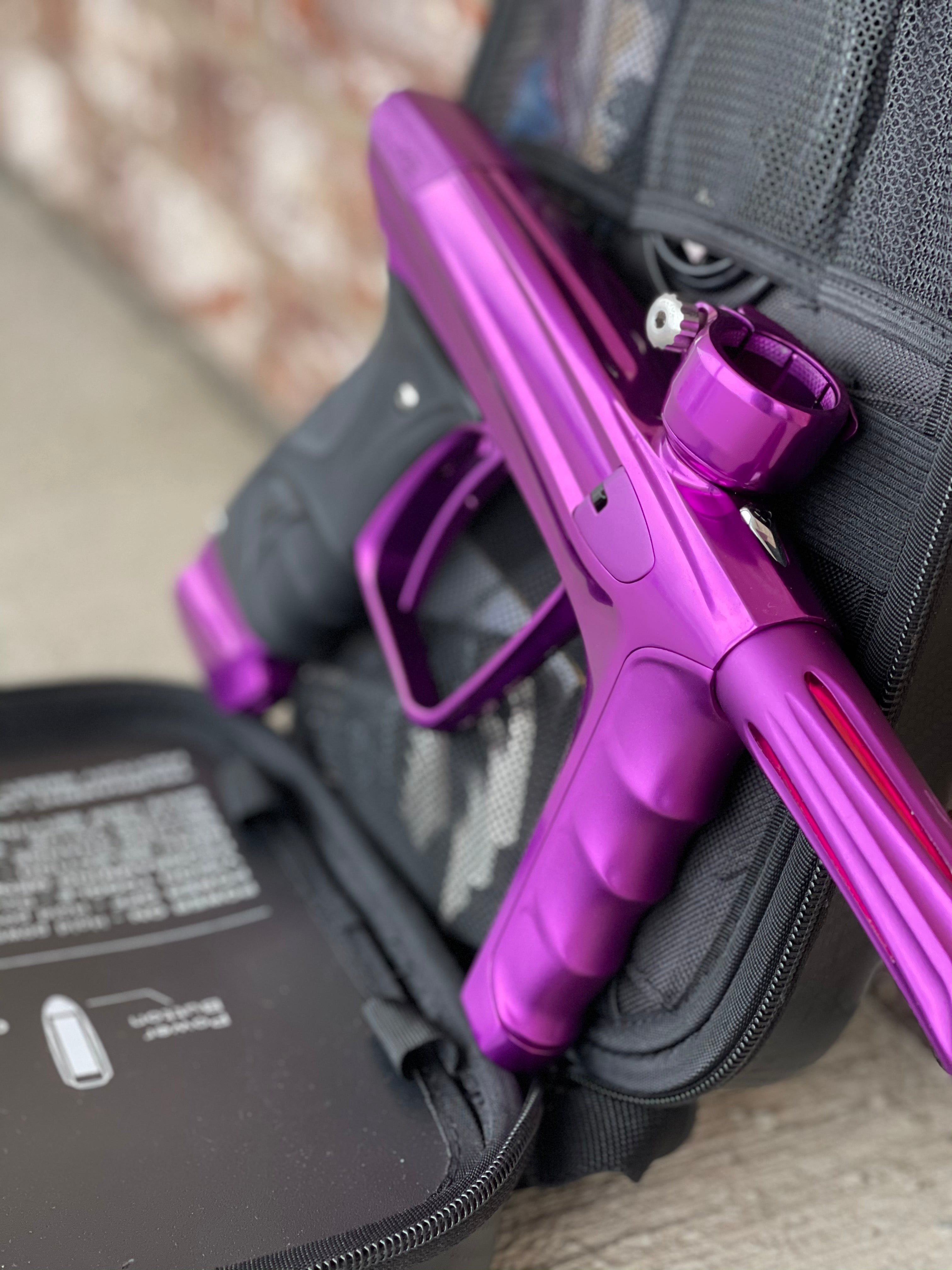 Used DLX Luxe X Paintball Gun - Gloss Purple / Dust Purple