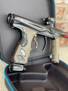 Used Shocker Amp Paintball Gun - Black w/ Gold Infamous Deuce Trigger