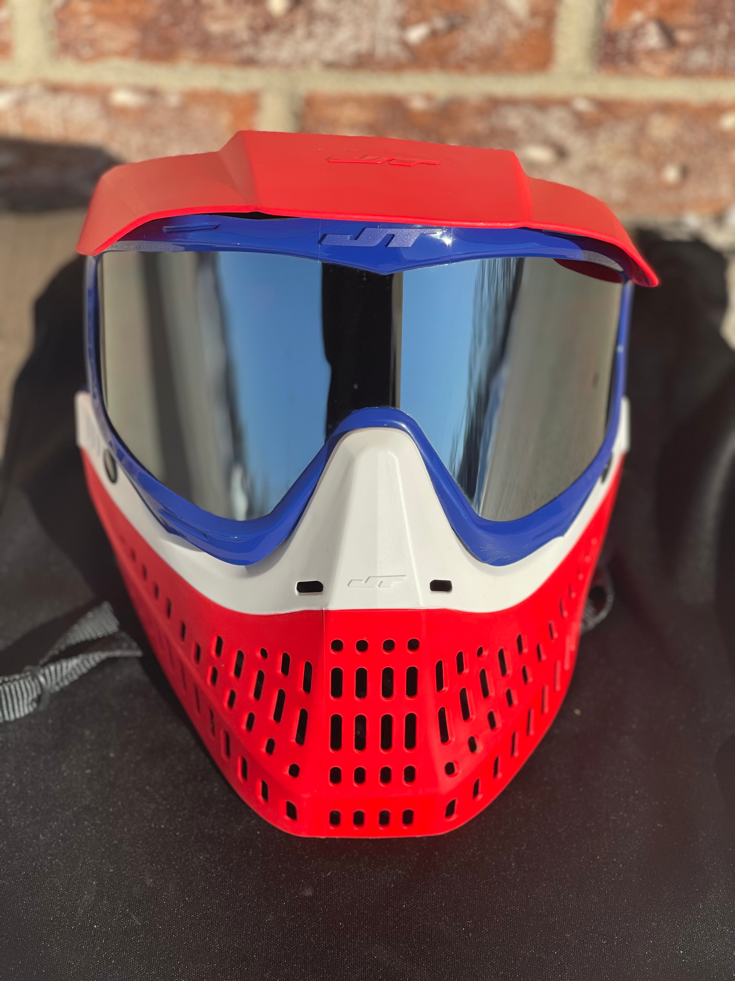Used JT Proflex Paintball Mask - LE USA w/Goggle Bag