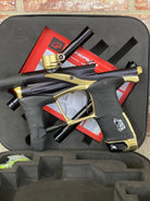 Used Planet Eclipse "Midnight Series" Lv1.6 Paintball Gun - Black / Gold w/ FL Kit & Scythe Trigger