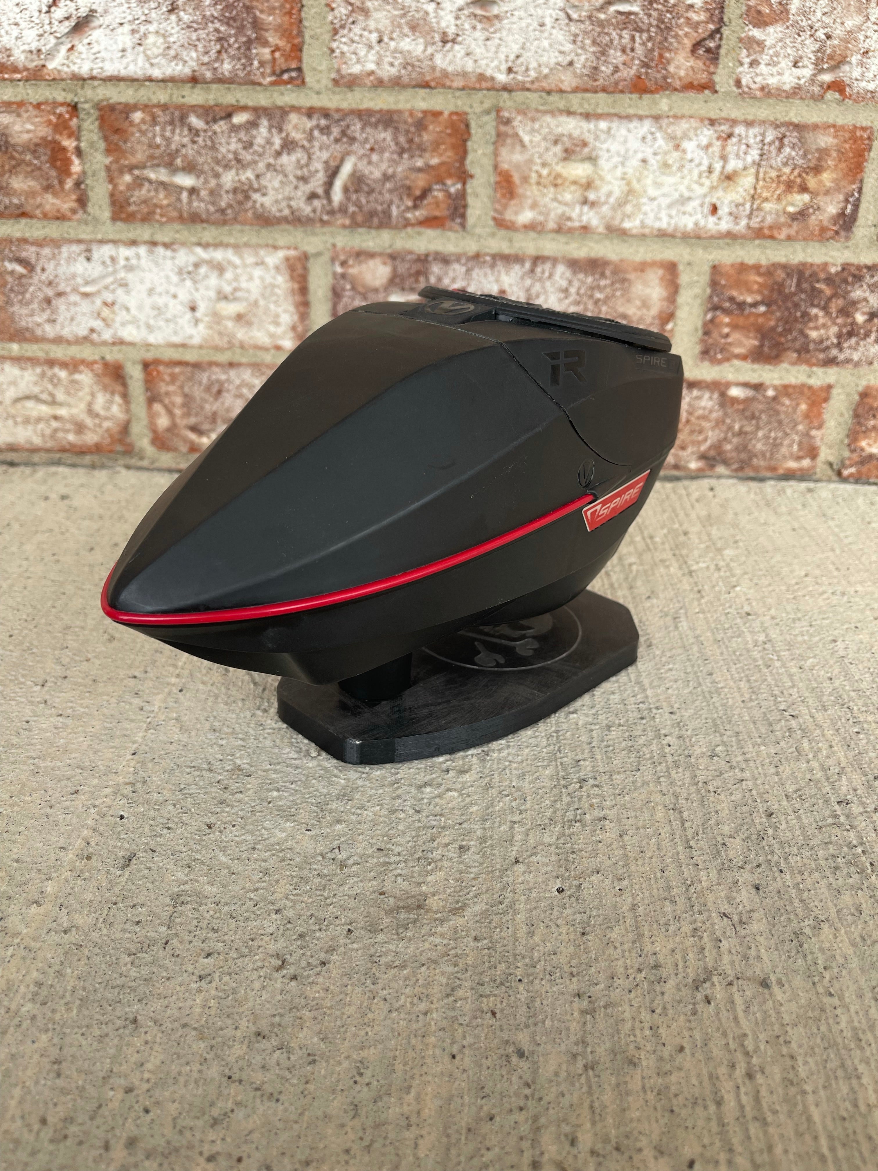 Used Virtue Spire IR Paintball Loader - Black / Red