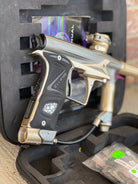 Used Planet Eclipse Geo 3 Paintball Gun Silver / Gold