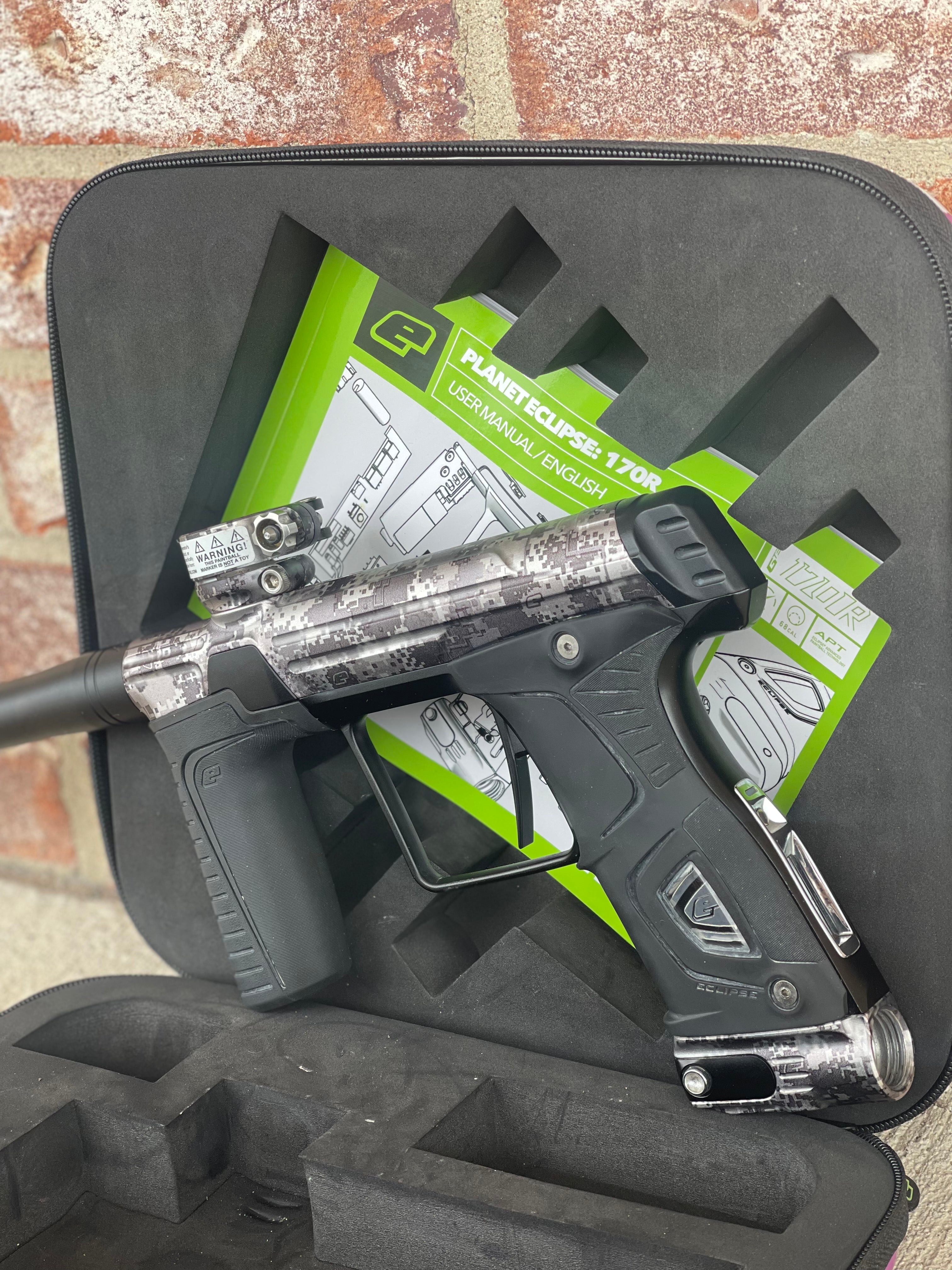 Used Eclipse 170R Paintball Gun HDE Urban