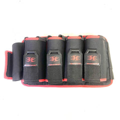 Empire Omega Paintball Harness - 4+0 Pack - Black with Red