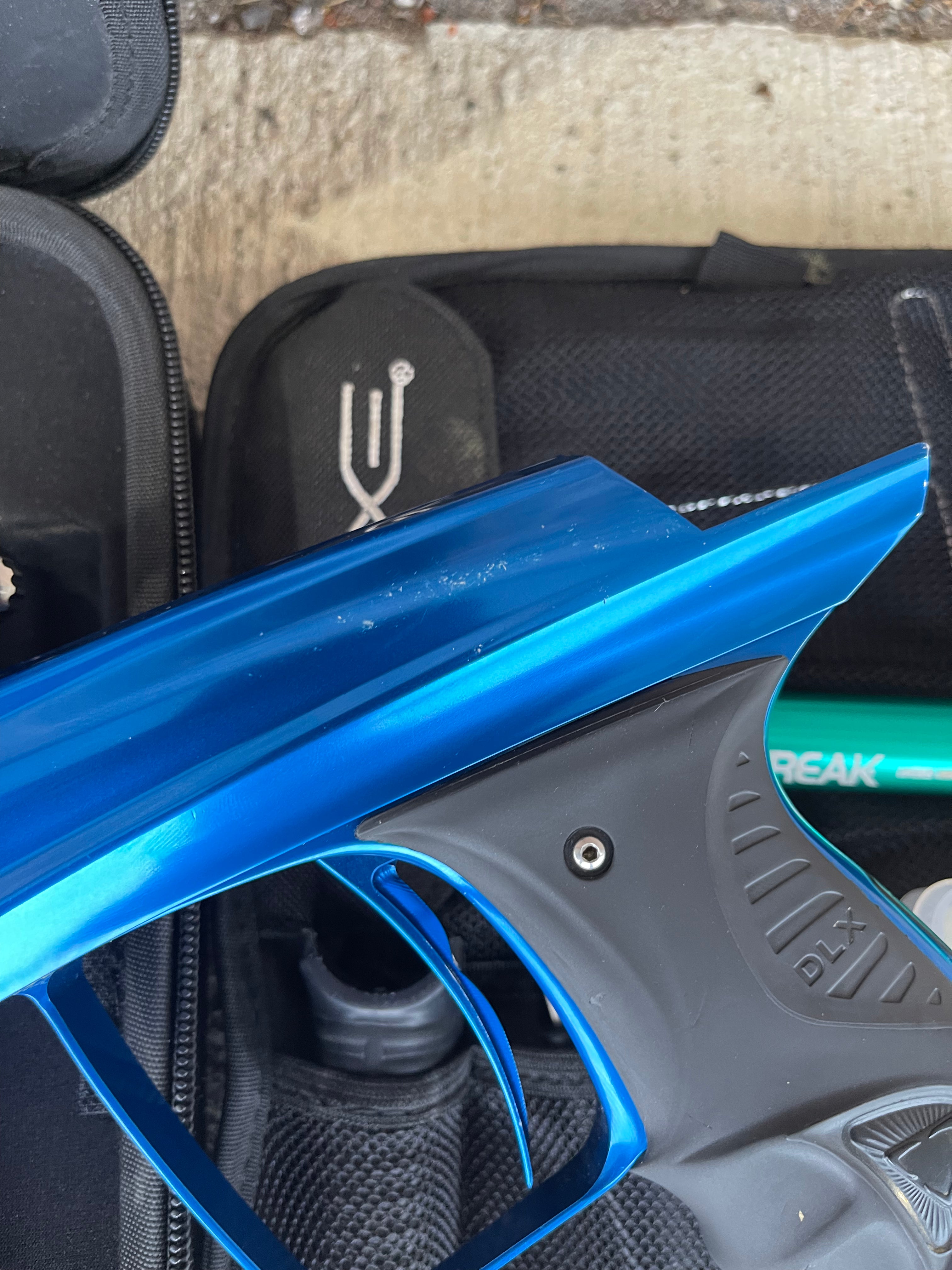 DLX Luxe Ice Paintball Gun - Gloss Blue