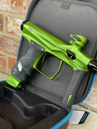 Used Shocker Amp Paintball Gun - Green / Black