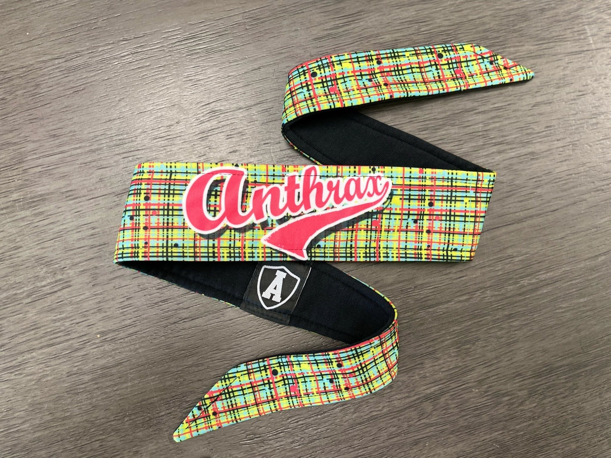 Used Anthrax Headband - Yellow/Pink