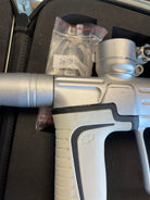 Used Planet Eclipse 170r Paintball Gun - Silver w/ Infamous Back Cap