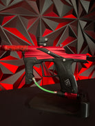 Used Planet Eclipse Etek 5 Paintball Gun - Red w/ OLED & Carbon IC Red Camo Barrel