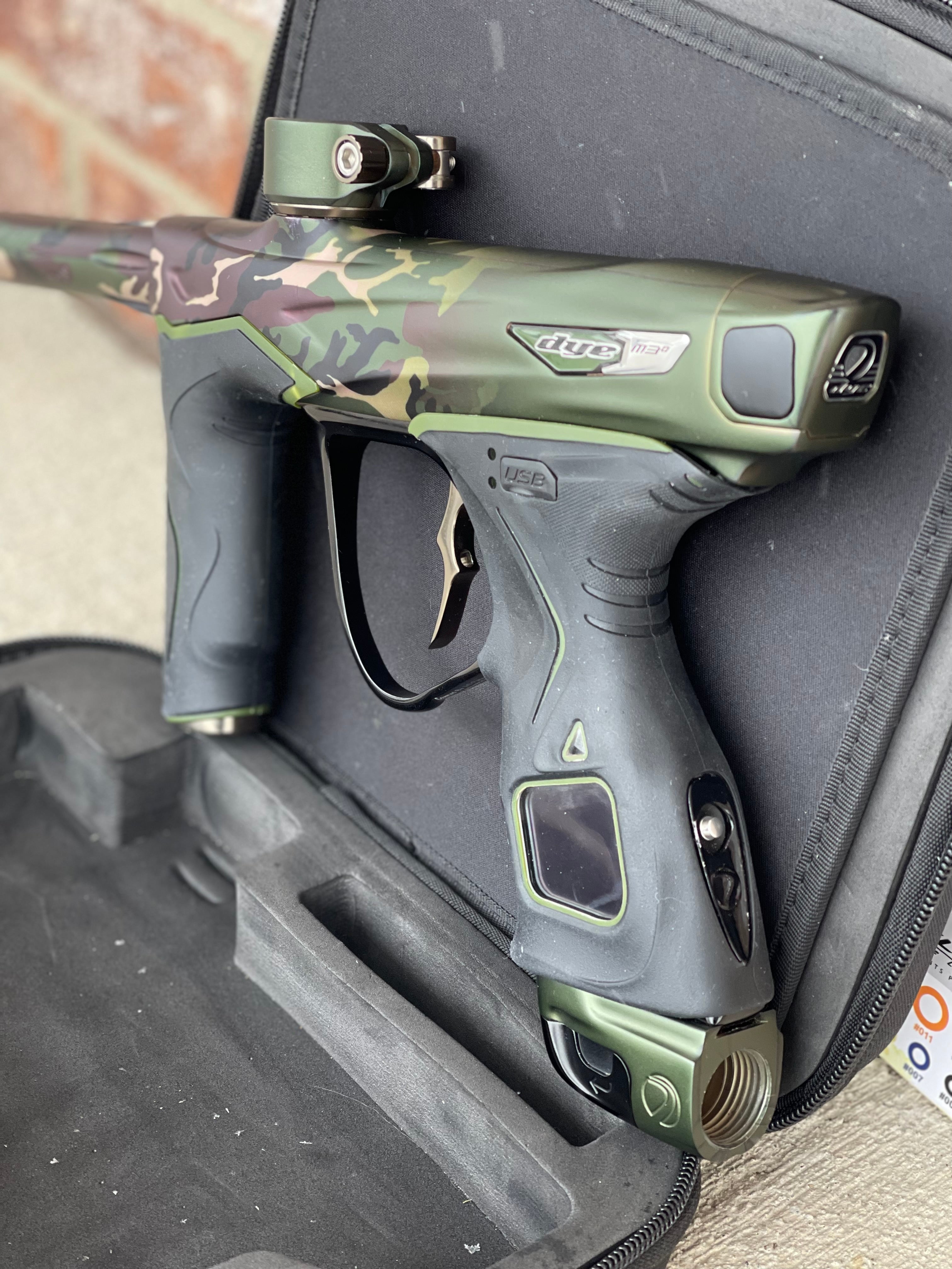 Used Dye M3+ Paintball Gun - PGA Woodland